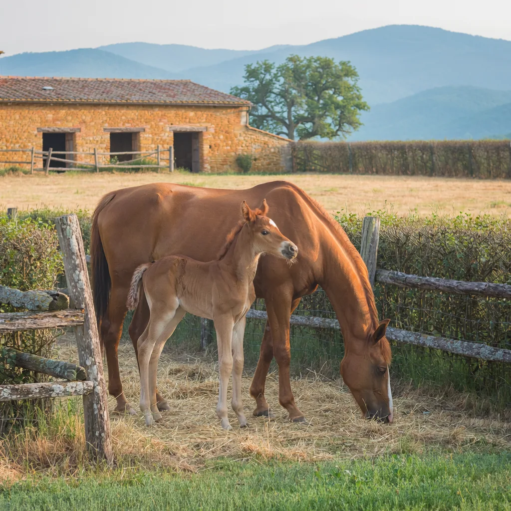 Élevage de chevaux, Step Ranch, Diémoz