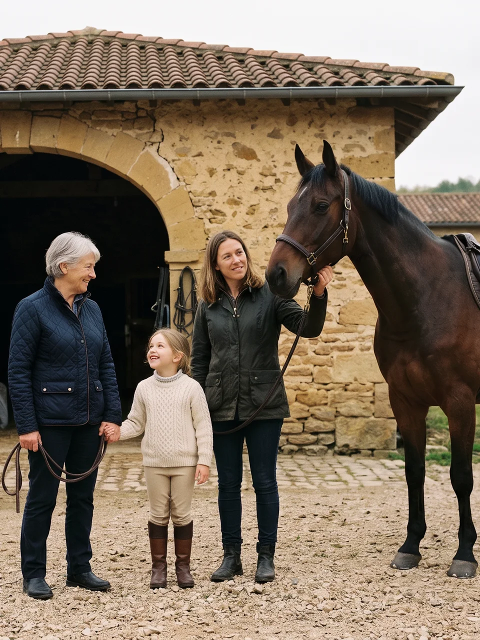 L'équipe, Step Ranch, centre équestre à Diémoz